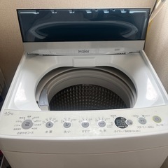 Haier 電気洗濯機の画像