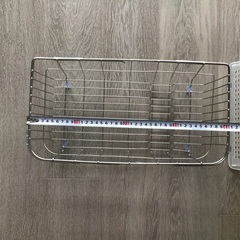 ステンレス製伸縮式キッチンシンク棚