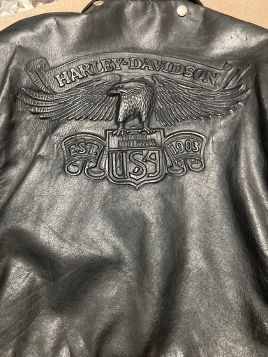ハーレーダビッドソン ライダース エンボス加工
