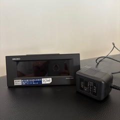 【美品】SEIKO DL209K 交流式デジタル目覚まし時計の画像