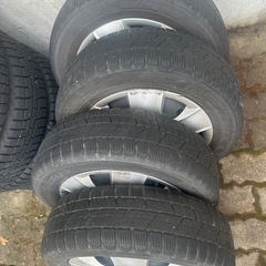 スチールホイール&タイヤ155/65R13の画像