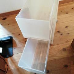 無印良品　収納ボックス差し上げます。の画像