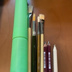 水彩画　絵筆セット　の画像