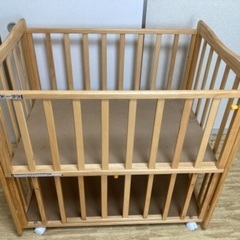 【取引完了】ベビーベッド　ミニの画像