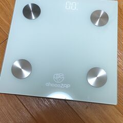 【お引渡し調整中】ChocoZAPの体組成計　差し上げます。