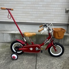 ピープル いきなり自転車 12インチ スカーレット