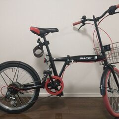 折りたたみ自転車 サスペンション付き 美品