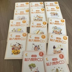 右脳開発　七田式　脳力開発CD  年少　