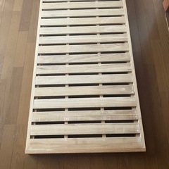 【無料】すのこシングルベッドフレーム ※取りに来て頂ける方