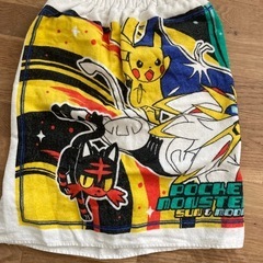 この夏に　ポケモンラップタオルの画像