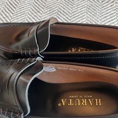 Harutaのローファー240サイズの画像