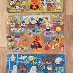 アンパンマン　パズル　3点セット　ミニオン　