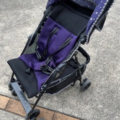 リッチェル　ベビーカー　軽量B型　紫　トイザらス限定　リベラ