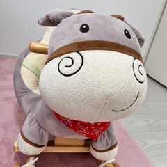 室内遊具　木馬　の画像
