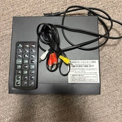 DVDプレイヤーGRAMOLUXリモコン付き