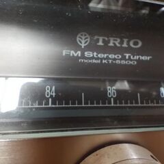TRIO FM専用 tuner KT-5500　売りますの画像