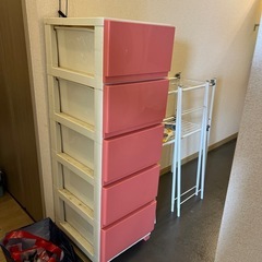 ラックと衣装ケース