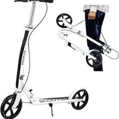 【新品4月購入】【美品】2台分 キックボード（キックスケーター） 同時売りの画像