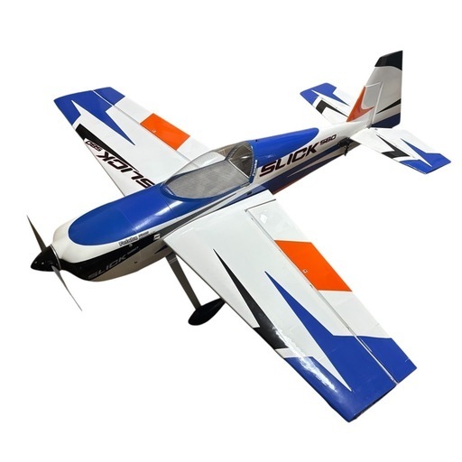 【現状渡し】Slick 580 RC飛行機 本体 部品取り用・動作未確認・直接引取限定 ラジコン飛行機 模型 飛行機