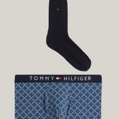 新品　定価6050円　TOMY HILFIGER トランクス&ソックスセット　の画像