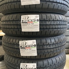 続々入荷 2025年製 新品夏タイヤ 軽自動車に　BS NEWN...