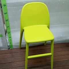 0608-018 IKEA URBAN 子供用チェア　ライムグリーン