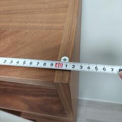 無印良品の収納棚の画像