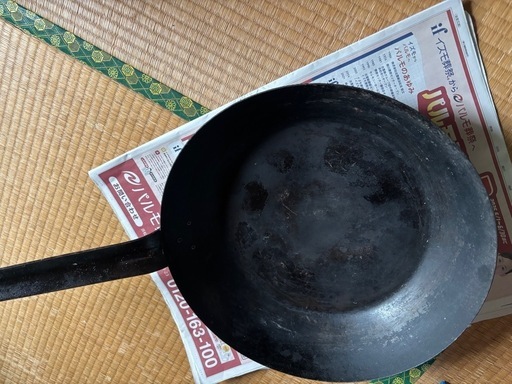 鉄40センチフライパン