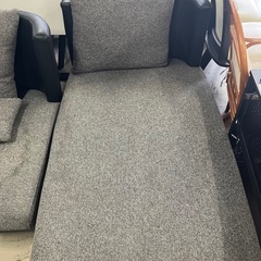 H 2506-162 L字ソファ 3人掛け バラ売り不可 汚れ シミありの画像