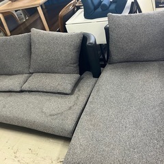 H 2506-162 L字ソファ 3人掛け バラ売り不可 汚れ ...