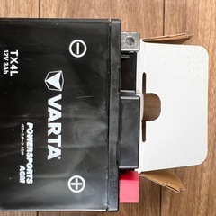 原付用バッテリー　(VARTA の画像