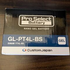 【新品】ジェルバッテリー GL-PT4L-BS の画像