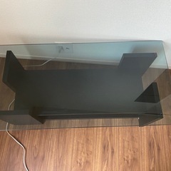 ガラステーブル　ローテーブルの画像