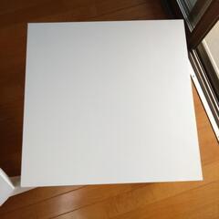 【お渡し相談中】正方形コンパクトテーブル 2個セットの画像