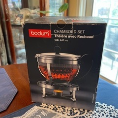 ボダム　ティーポット　ウォーマー　セットの画像