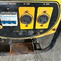 発電機　200Vの画像