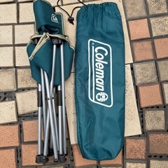 Coleman折りたたみイス　コールマン　キャンプの画像