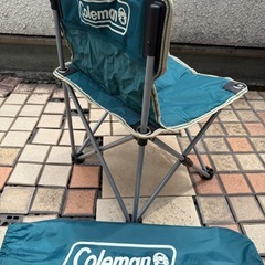 Coleman折りたたみイス　コールマン　キャンプの画像
