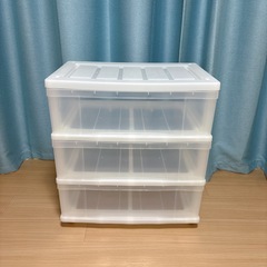 【受け渡し予定者決定】美品 衣装ケース① 収納家具　タンス　衣類収納