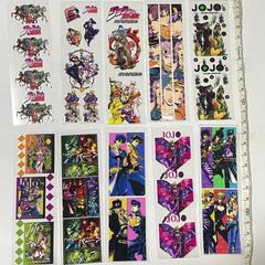 ジョジョの奇妙な冒険　防水シール/ペンシール　10枚セット