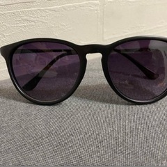 Impulise ブラックラウンドサングラス UV400