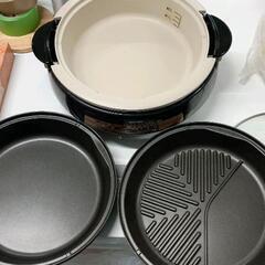 0608-032 象印 ZOJIRUSHI グリルなべ 3枚ホッ...