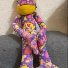 Peace and love frogs カエル　ぬいぐるみ