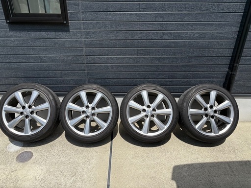2025激安通販 神奈川県】週末限定価格225/45R18 レグノ付 18 クラウン純正 タイヤ・ホイール