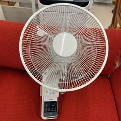 美原店　壁掛け　扇風機　リモコン付き　2019年製