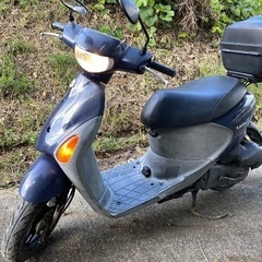 スズキ レッツ4 FI 低走行 実働 現状渡しです 50cc 原...