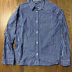子供用H&Mチェックシャツ　サイズ140