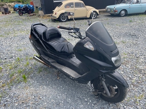 ⭐︎受け渡し予定者様決まりました☆
ヤマハ　マジェスティ250 4HC型　エンジン実動ですが書類が無いため部品取り車両です