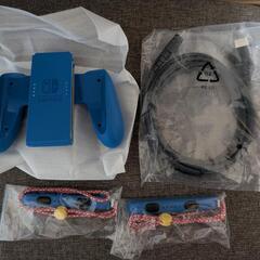 【お取引中】Nintendo Switch マリオレッドxブルーセットの画像