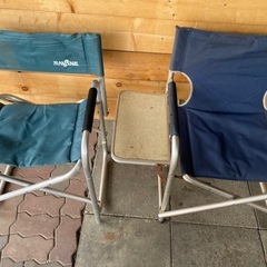 キャンプ　アウトドア　BBQ  チェア　4脚の画像